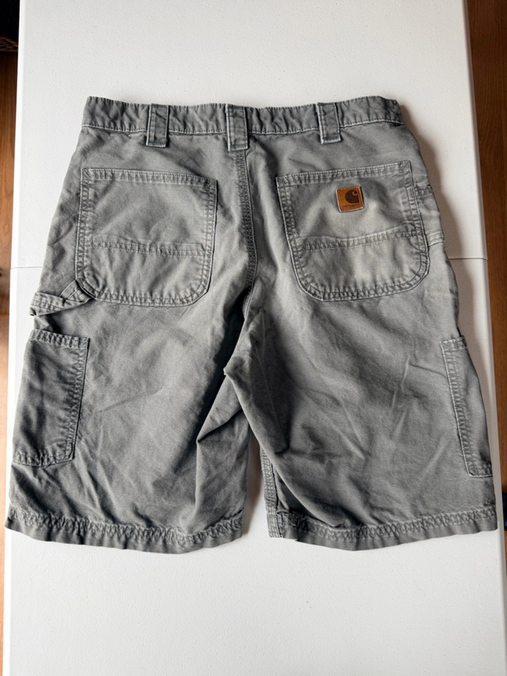 Carhartt Men's Gray Cargo Work Shorts